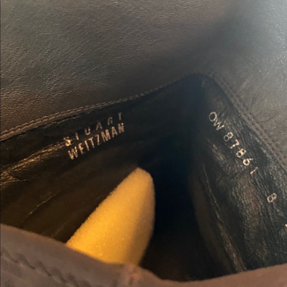 Stuart Weitzman OKB reserve 5050 boots, slate gray - Picture 8 of 11